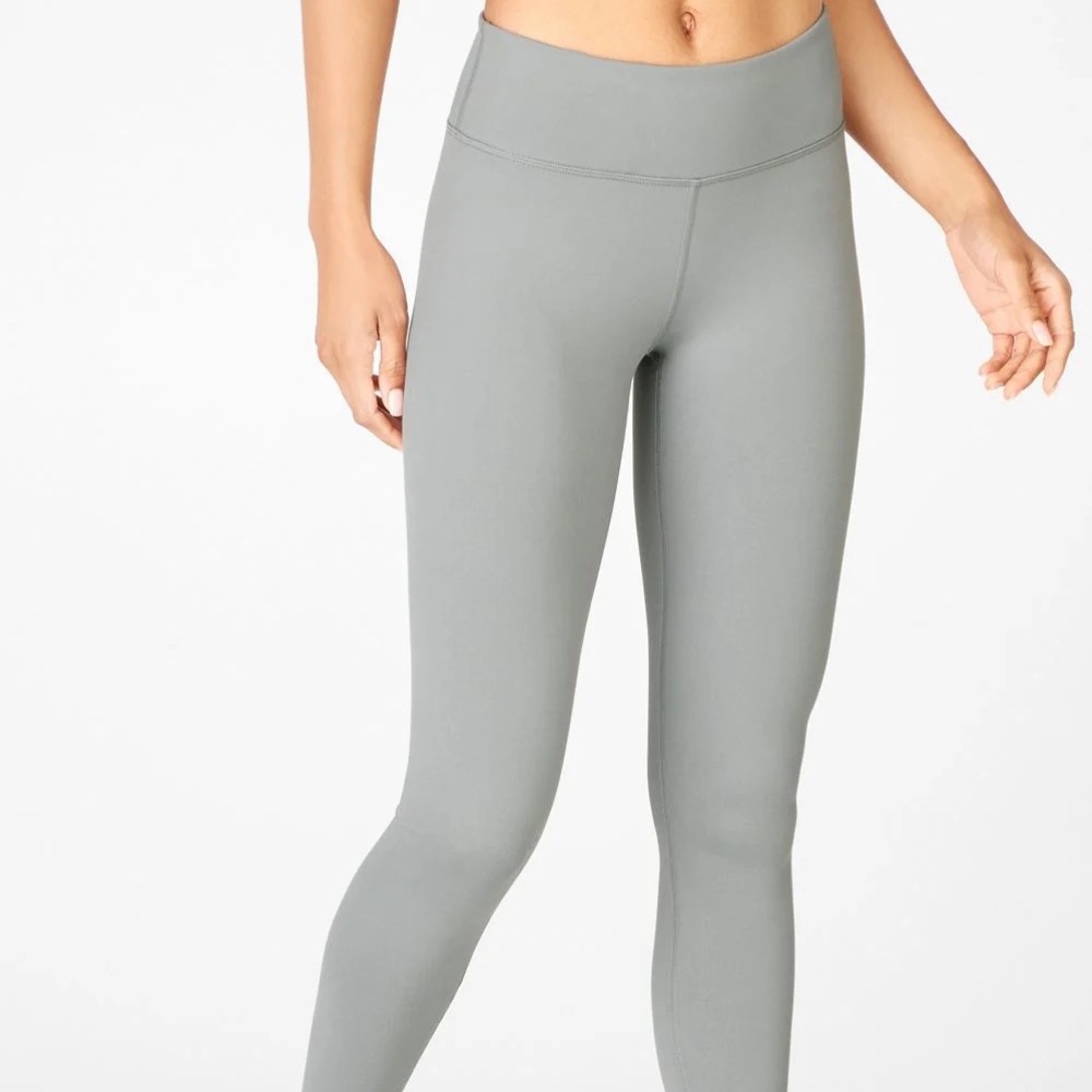 Gray leggings